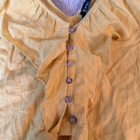 NWT Very J Ruffle Crop Top M - Picture 8 of 14